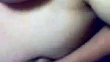 Northindian girl playing with bf dick
