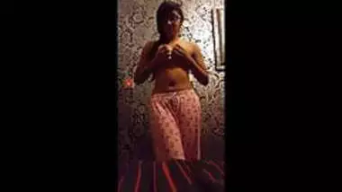 Amateur Desi Slut Strips and Masturbates