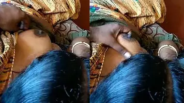 tamil aunty hot boob pressing