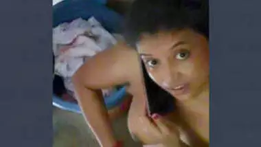 Cousin Sister Bathing While Talking On Phone Secretly Captured With Audio