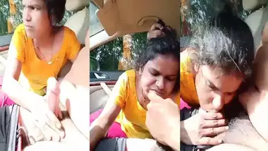 Marathi Randi Giving Blowjob Inside Car porn video