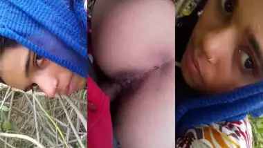 Doggystyle Desi sex outdoors MMS video