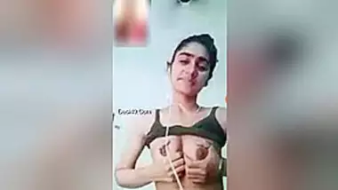 Today Exclusive- Sexy Desi Girl Showing Her Boobs And Pussy Part 5