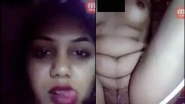 Beautiful horny girl pussy fingering selfie