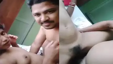 Cute desi couple sex in missionary style homemade