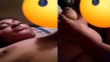 Big boobs wife feeding her husband video making